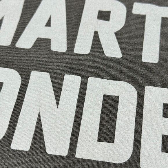 Show Me Your MUMU Smart Blonde Benji Tunic Tee Gray Oversized - Picture 9 of 10